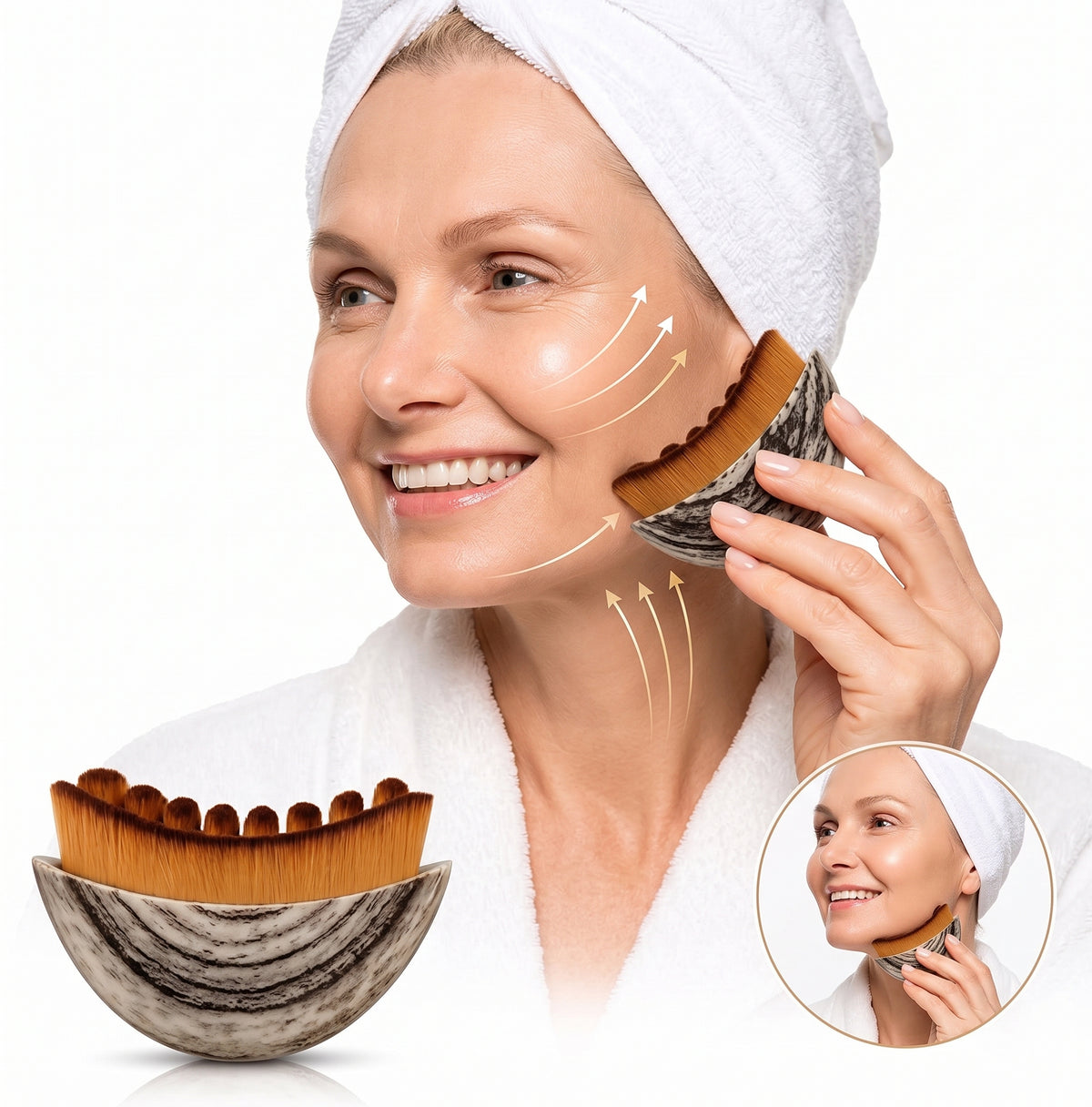 DrenaBrush - Compre 1 Leve 2 - Escova de Drenagem Facial