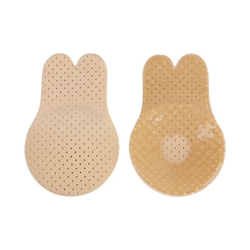 Sutiã Adesivo de Silicone Invisível – Push Up Sem Alças, Reutilizável (P ao GG)