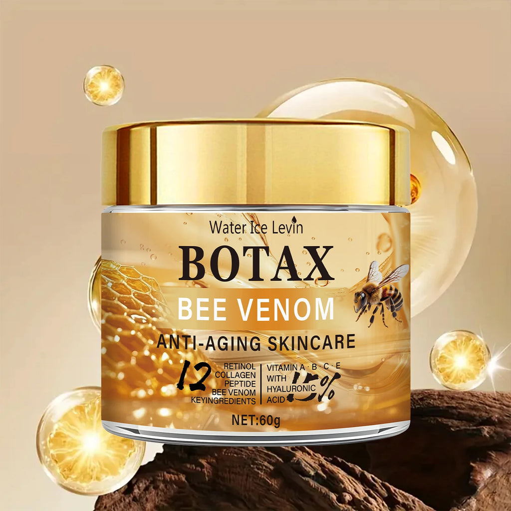 Creme Facial com Veneno de Abelha,Colágeno e Retinol – Firmeza, Hidratação e Cuidado Antienvelhecimento