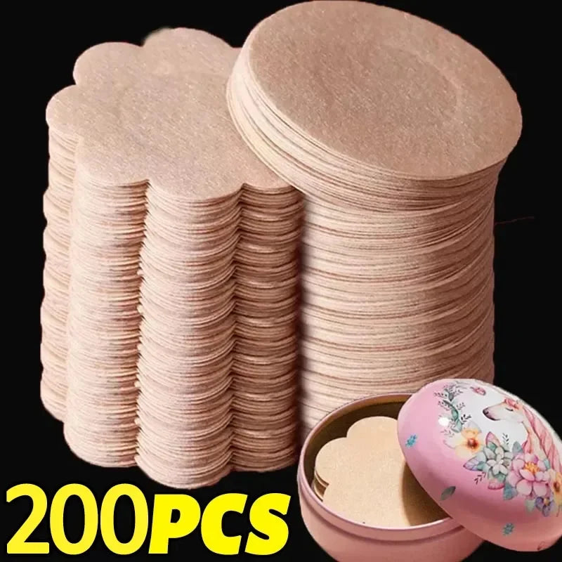 Protetor de Mamilo Adesivo Invisível – Pasties Descartáveis em Algodão (Kit 10 a 200 un.)