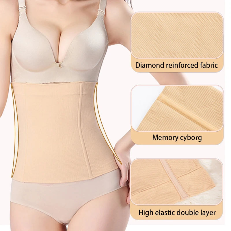 Cinta Modeladora Sem Costura – Cincher Redutor de Cintura, Compressão Firme (PP ao XXG))