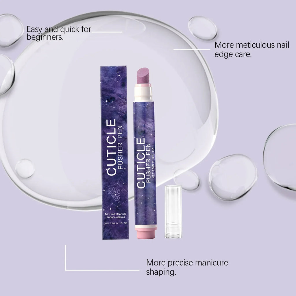 Caneta Multifuncional para Tratamento de Cutículas e Bordas das Unhas – Limpeza Diária e Acabamento