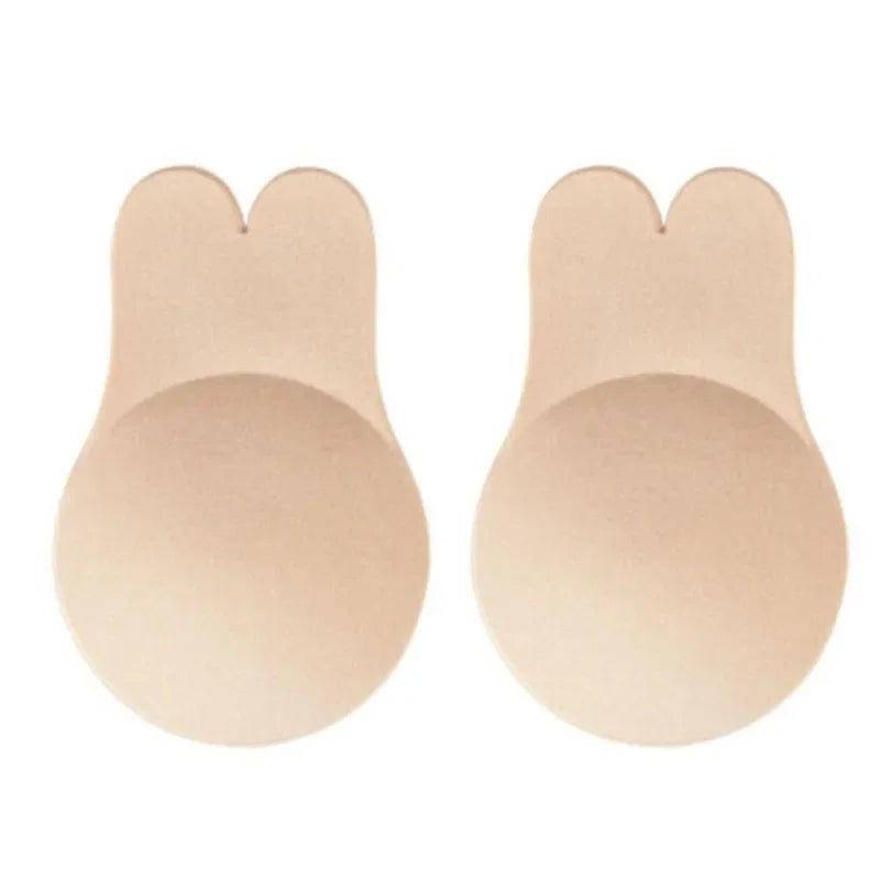 Sutiã Adesivo de Silicone Invisível – Push Up Sem Alças, Reutilizável (P ao GG)