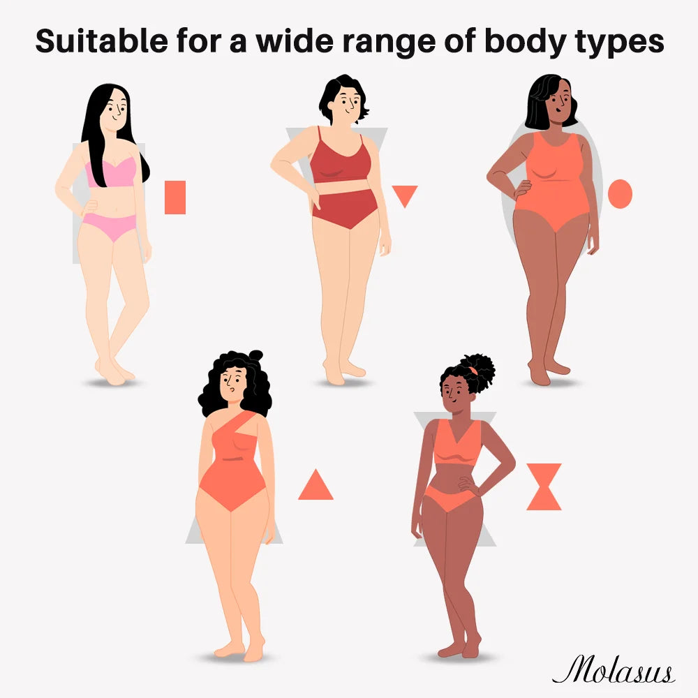 Body Modelador Sem Costura Feminino (Fio Dental, Compressão e Efeito Modelador)