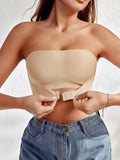 Sutiã Strapless Sem Alças – Fecho Frontal, Sem Aro, Ideal para Decotes (P ao XG)
