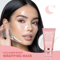 Máscara Facial Peel-Off de Colágeno Estilo Coreano (K-Beauty) – Firmeza, Elasticidade e Hidratação Profunda para Uso Noturno