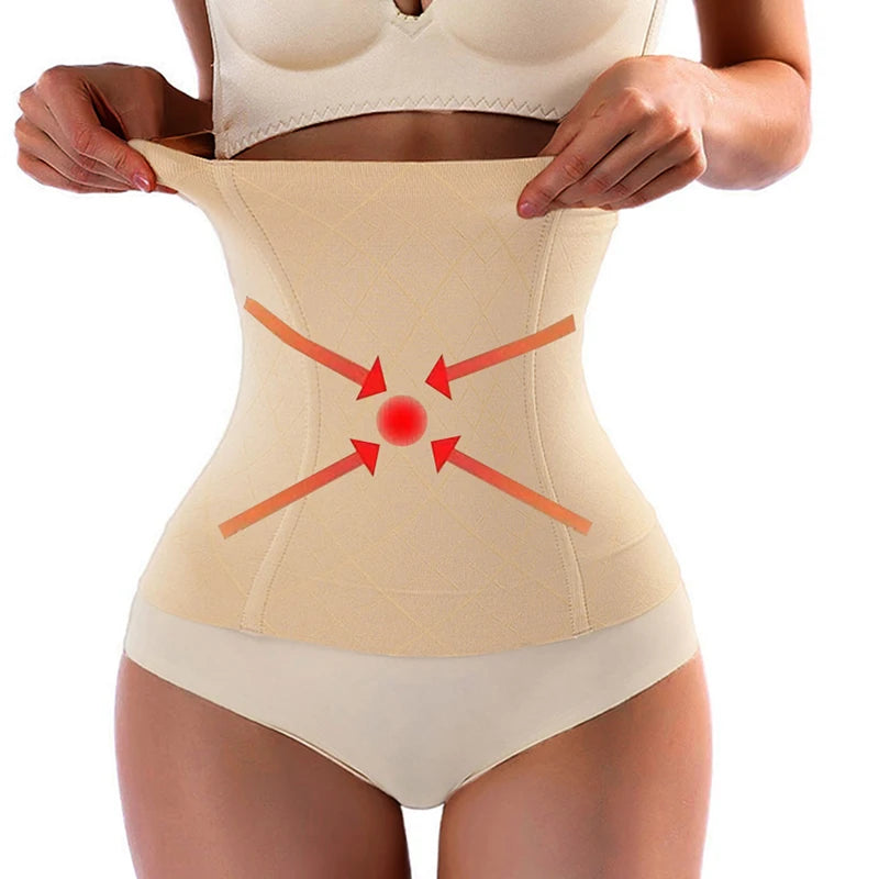 Cinta Modeladora Sem Costura – Cincher Redutor de Cintura, Compressão Firme (PP ao XXG))