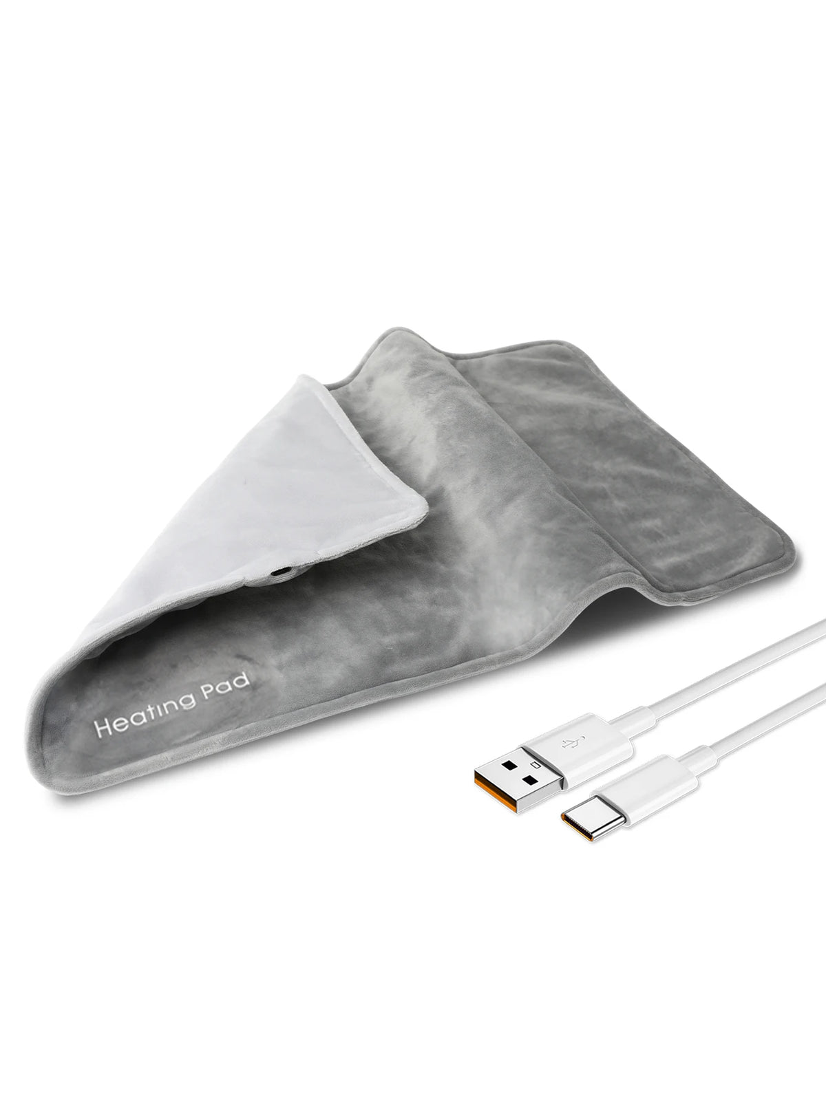 Almofada Térmica Elétrica USB para Cólicas e Dores nas Costas – Manta de Aquecimento Portátil