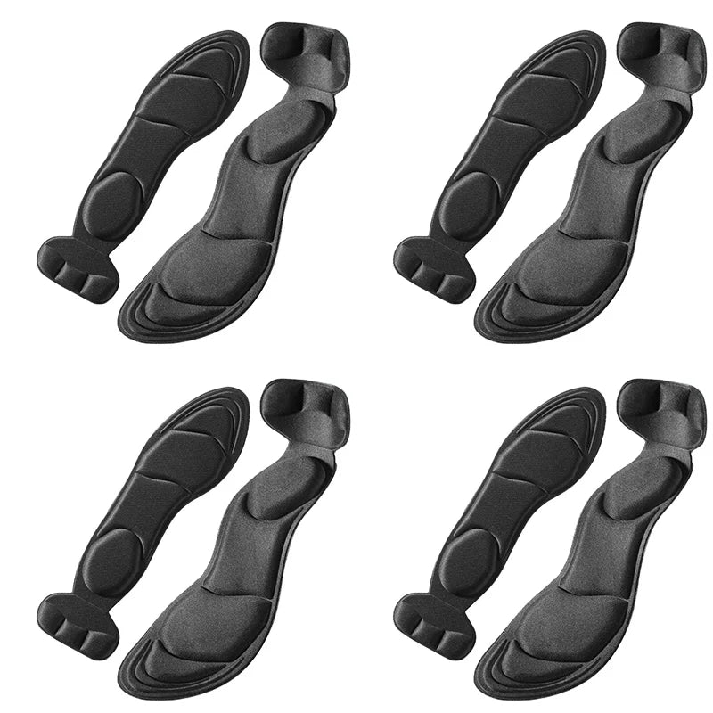 Palmilhas de Espuma Memory Foam para Salto Alto – Antiderrapante, Recortável e Confortável