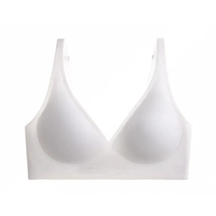 Sutiã Sem Costura com Bojo e Push-Up – Sem Aro, Alças Ajustáveis, Diversas Cores
