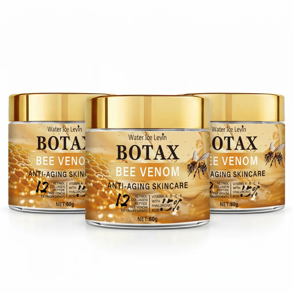 Creme Facial com Veneno de Abelha,Colágeno e Retinol – Firmeza, Hidratação e Cuidado Antienvelhecimento