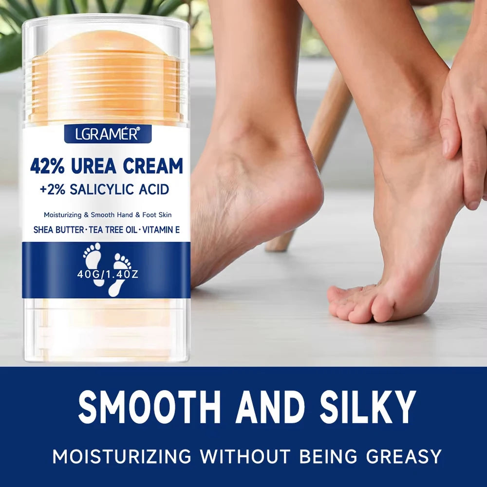 Creme Intensivo para Pés e Mãos com 42% de Ureia e Ácido Salicílico – Hidratação Profunda para Pele Seca e Rachada