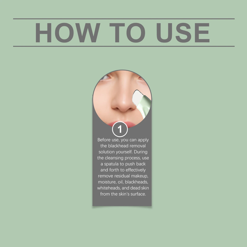 Espátula Facial de Aço Inoxidável – Removedor de Cravos e Impurezas (1, 3 ou 5 un.)