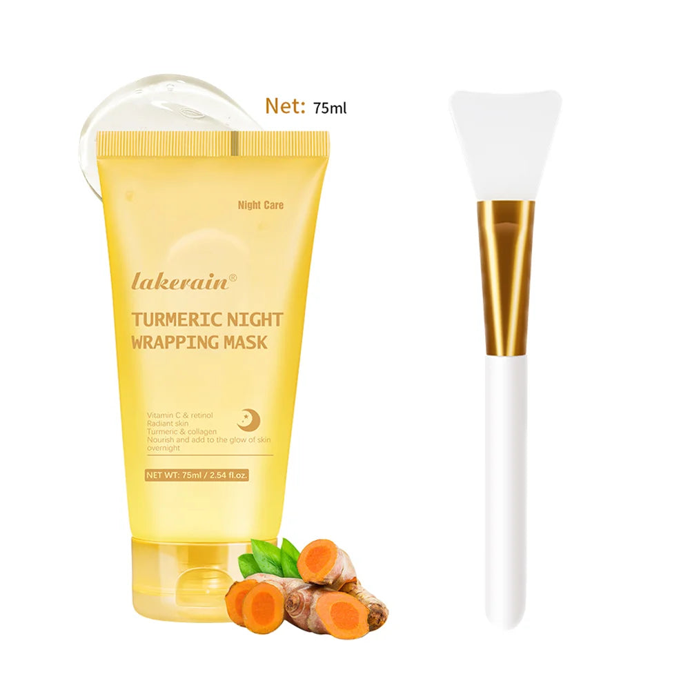 Máscara Facial Peel-Off de Colágeno Estilo Coreano (K-Beauty) – Firmeza, Elasticidade e Hidratação Profunda para Uso Noturno